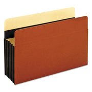 Pendaflex Legal Recycled Expanding File - 8 1/2" x 14" - 5 1/4" Expansion - 24 pt. - Tyvek - Brown - Reinforced, Reinforced Gusset, Heavy Duty, Tear Resistant, Wear Resistant, Durable - 10% Recycled - 10 / Box