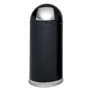 Receptacle S Dome Door Blk