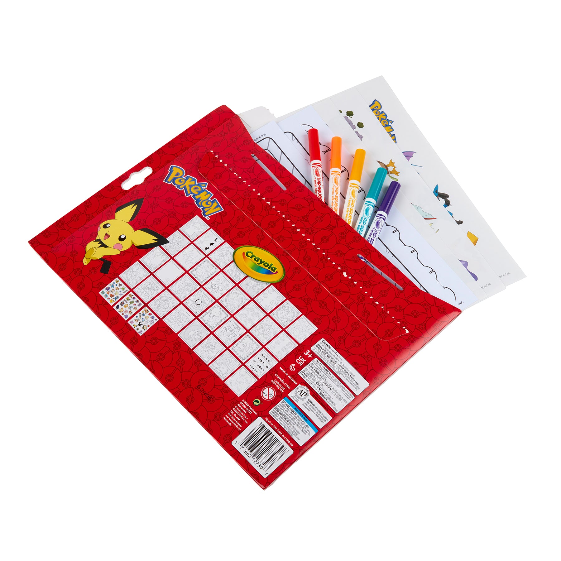Color & Sticker Activity Set, Pokemon