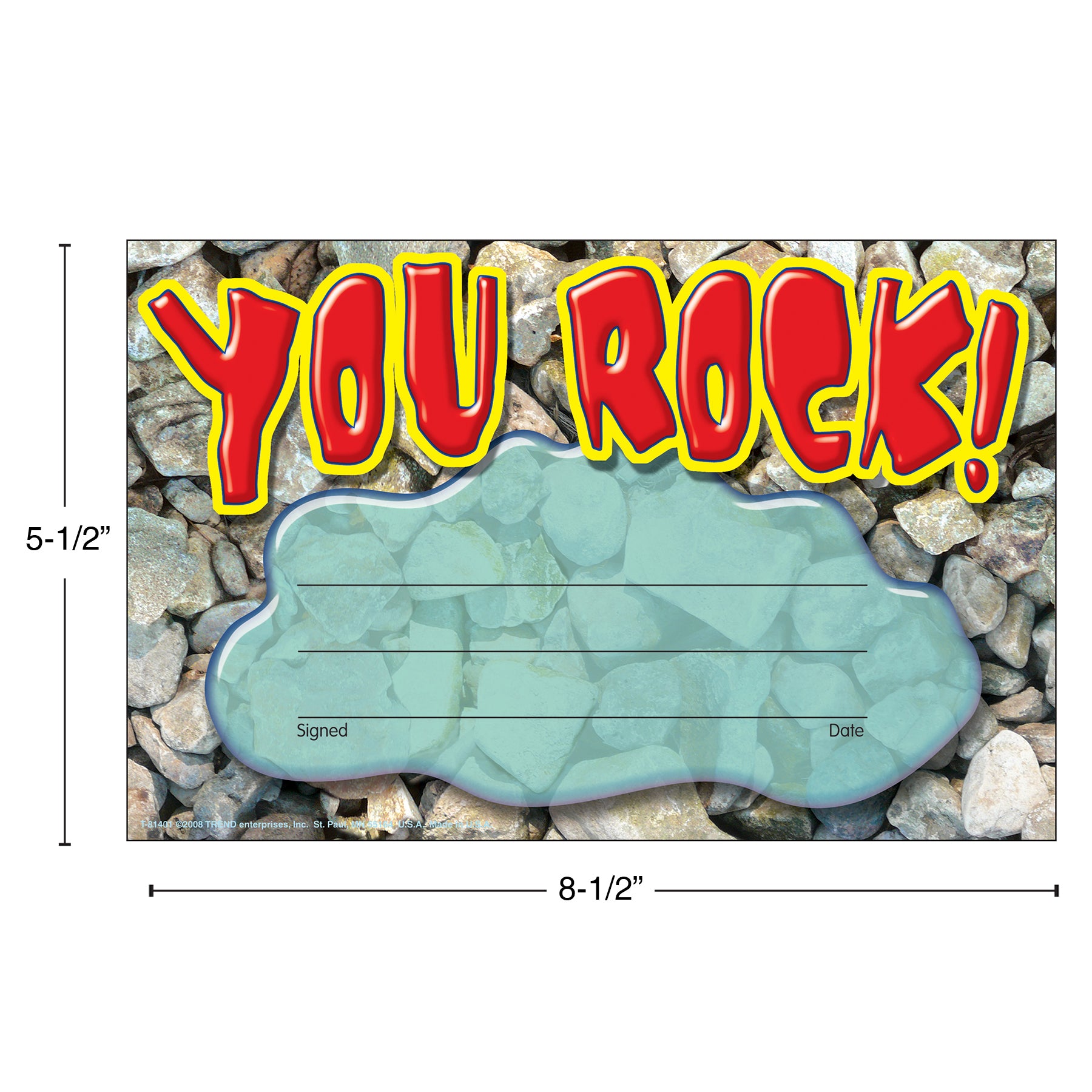 You Rock! Recognition Awards, 30 ct