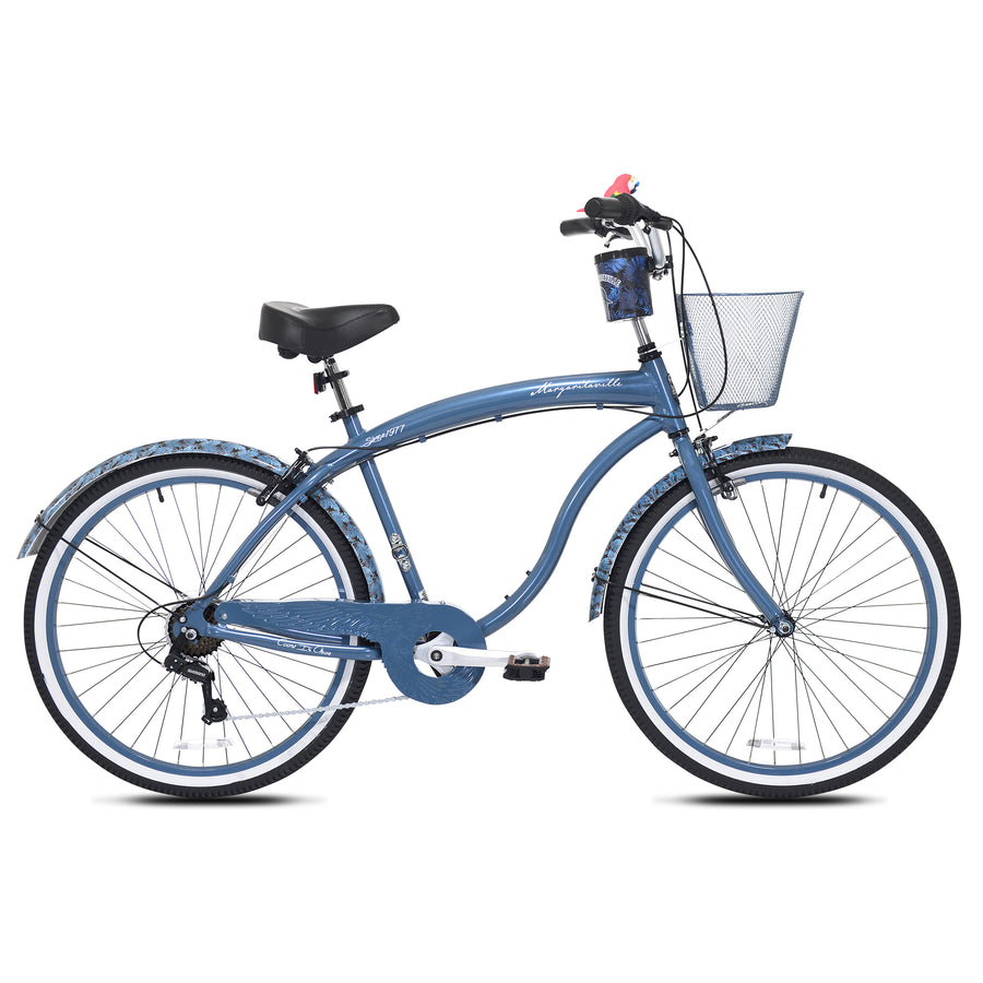 26" Margaritaville Coast is Clear - BlueGrey,Must Buy 5 Margaritaville Bikes