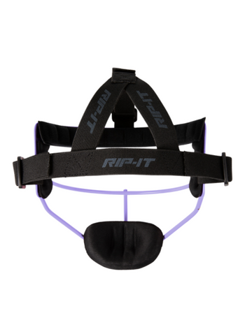 RIP-IT Girls Play Ball Starlight Fielders Mask - One Size - Lavender
