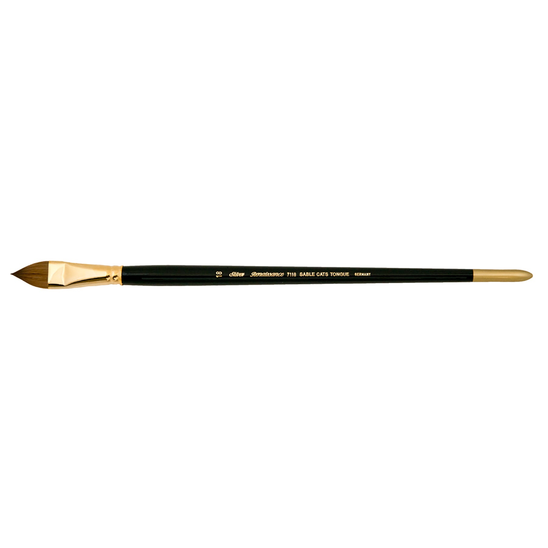 Renaissance® Cats Tongue Brush, Long Handle, Size 18