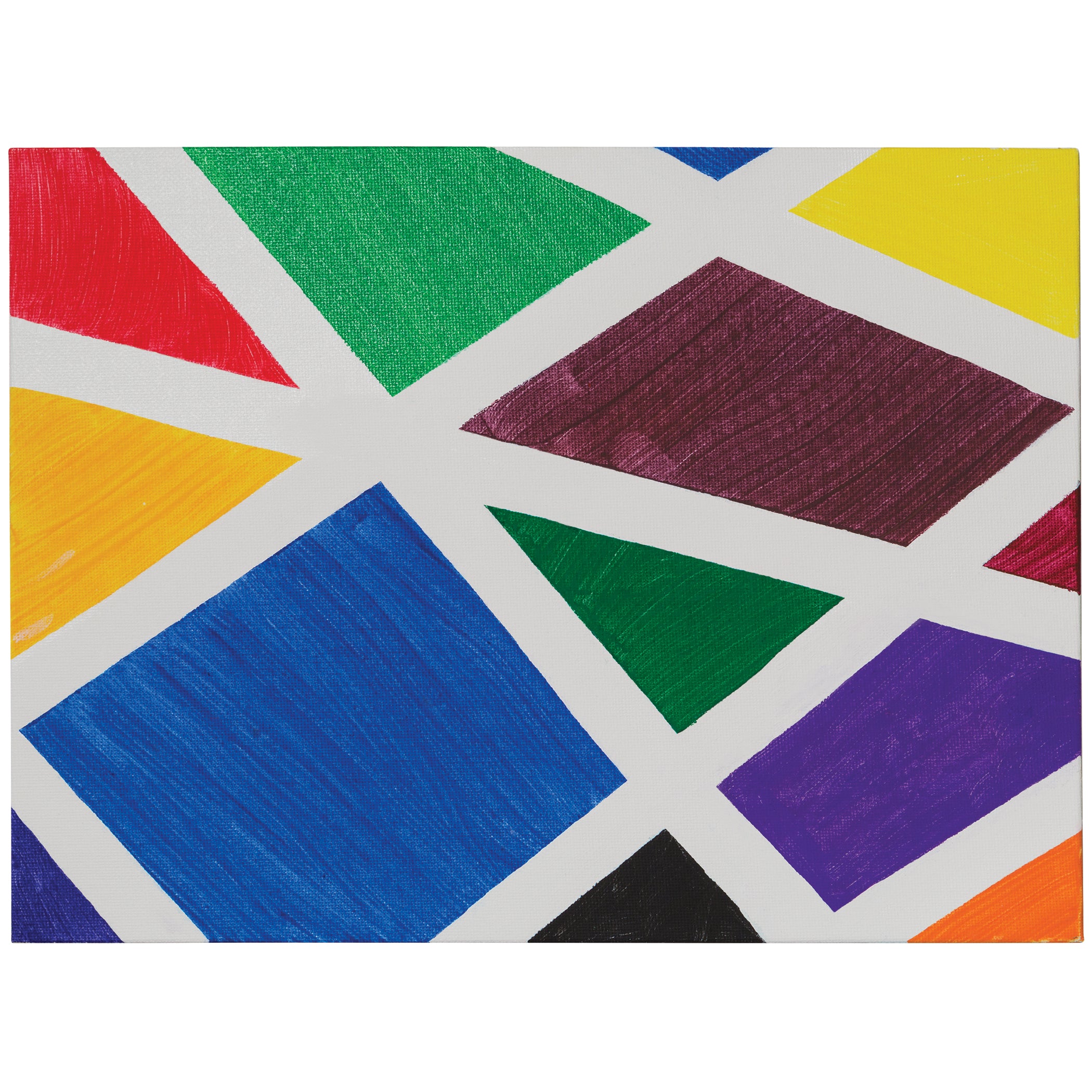 Canvas Panels, White, 9" x 12", 3 Panels