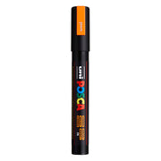 uni® POSCA PC-5M Water-Based Paint Markers, Reversible Medium Tip (1.8-2.5mm), Fluorescent Orange
