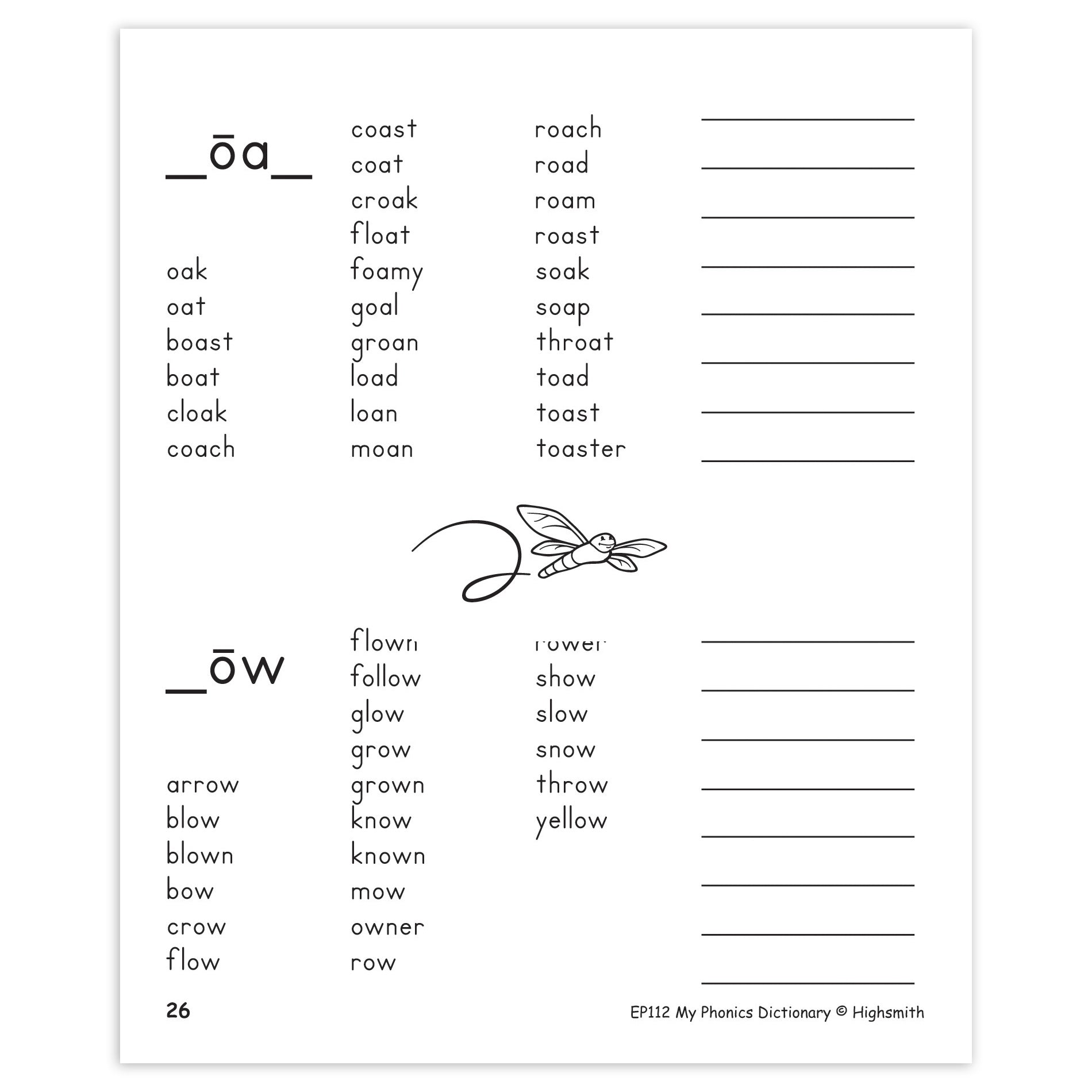 My Phonics Dictionary Book