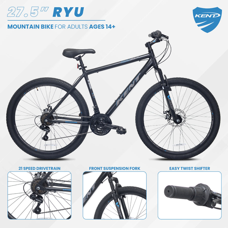 27.5" Kent Ryu ,Black
