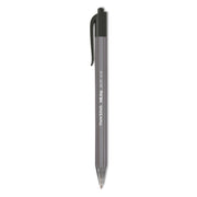 Paper Mate InkJoy 100 RT Pens - 1 mm Medium Pen Point - Retractable - Black Ink - Translucent Barrel - 1 Dozen