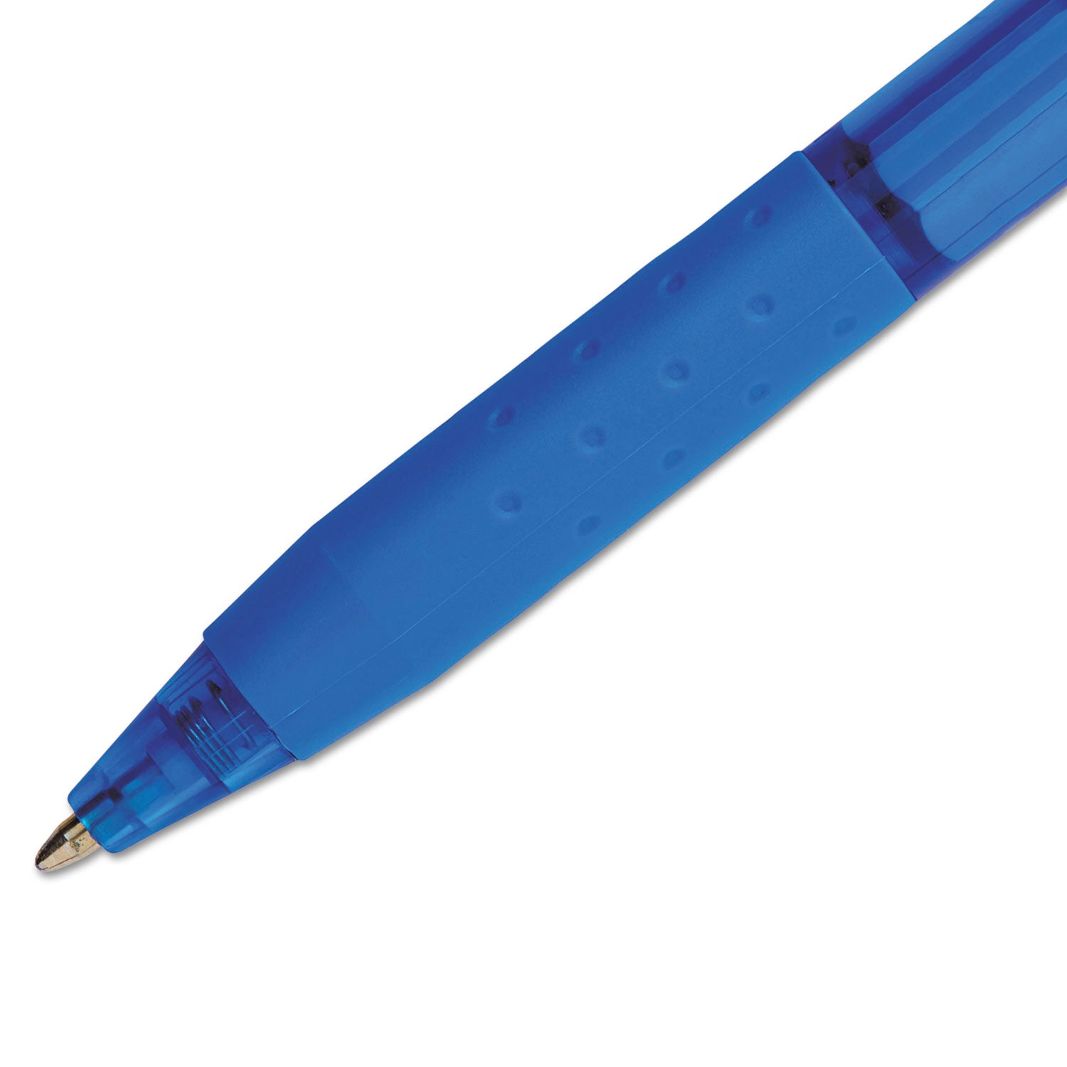 Paper Mate Inkjoy 300 RT Ballpoint Pens - 1 mm Pen Point - Retractable - Blue Ink - Blue Barrel - 1 Dozen
