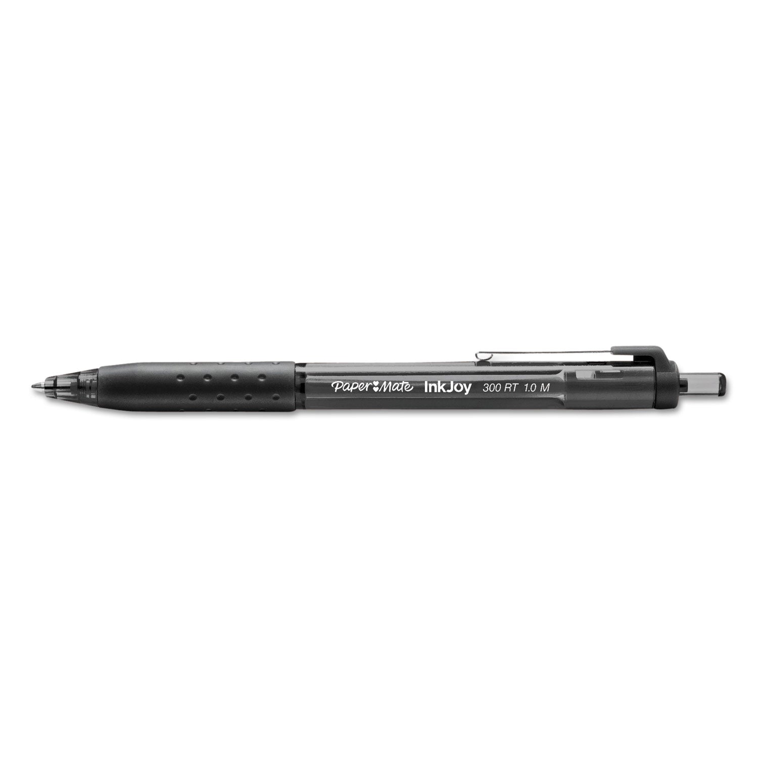 Paper Mate Inkjoy 300 RT Ballpoint Pens - 1 mm Pen Point - Retractable - Black Ink - Black Barrel - 36 / Pack