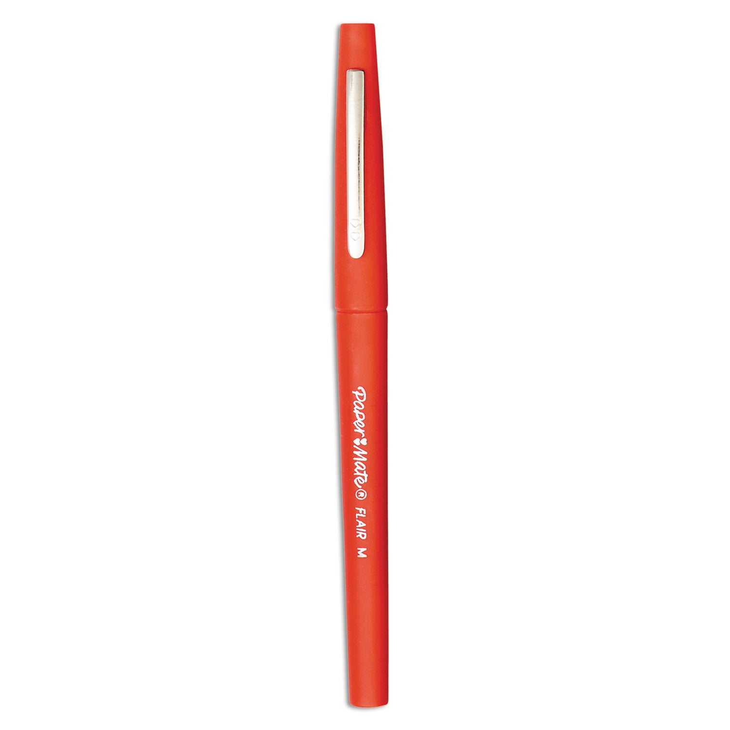 Paper Mate Flair Medium Point Porous Markers - 1.4 mm Medium Bullet Pen Point - Red Ink - Water Based - Red Barrel - Felt Tip - 36 / Pack