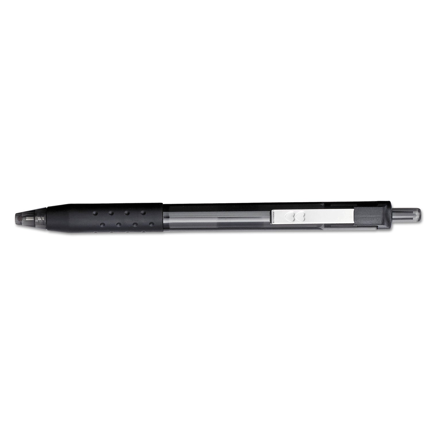 Paper Mate Inkjoy 300 RT Ballpoint Pens - 1 mm Pen Point - Retractable - Black Ink - Black Barrel - 1 Dozen