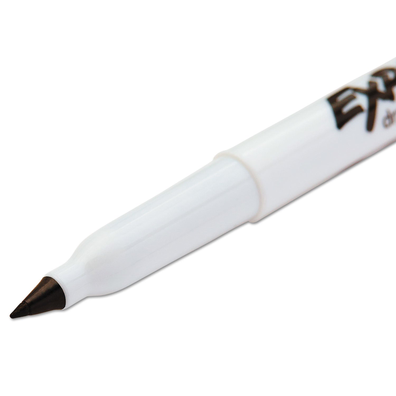 Expo Dry Erase Markers, Ultra Fine Point, Black Ink, Alcohol Based, Erasable, Low-Odor, Quick-Drying, 1 Dozen