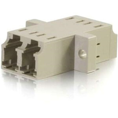 C2G - Network Coupler - LC Multi-mode (F) to LC Multi-mode (F) - Fiber Optic - Black