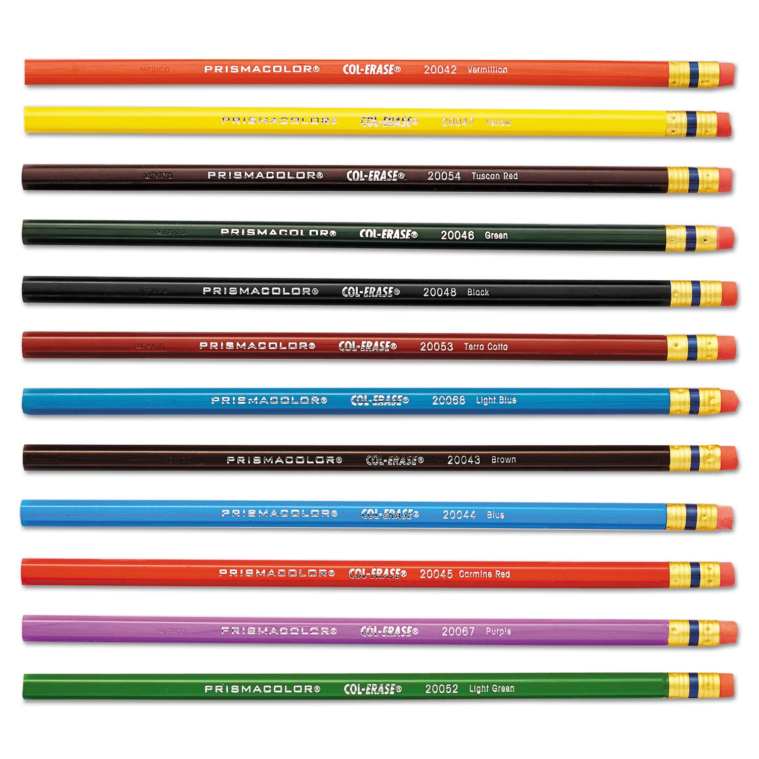 Tuscan Red, Terracotta, Blue, Carmine Red Lead - Assorted Barrel - 12 / Set