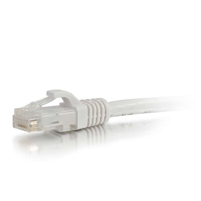 C2G 25ft Cat6 Ethernet Cable - Snagless Unshielded (UTP) - White - Category 6 for Network Device - RJ-45 Male - RJ-45 Male - 25ft - White