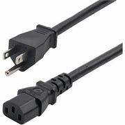 StarTech.com - StarTech 8ft 2.4m Computer Power Cord NEMA 5-15P to IEC 60320 C13 AC Power Cable 13A 125V 16AWG UL Listed TAA