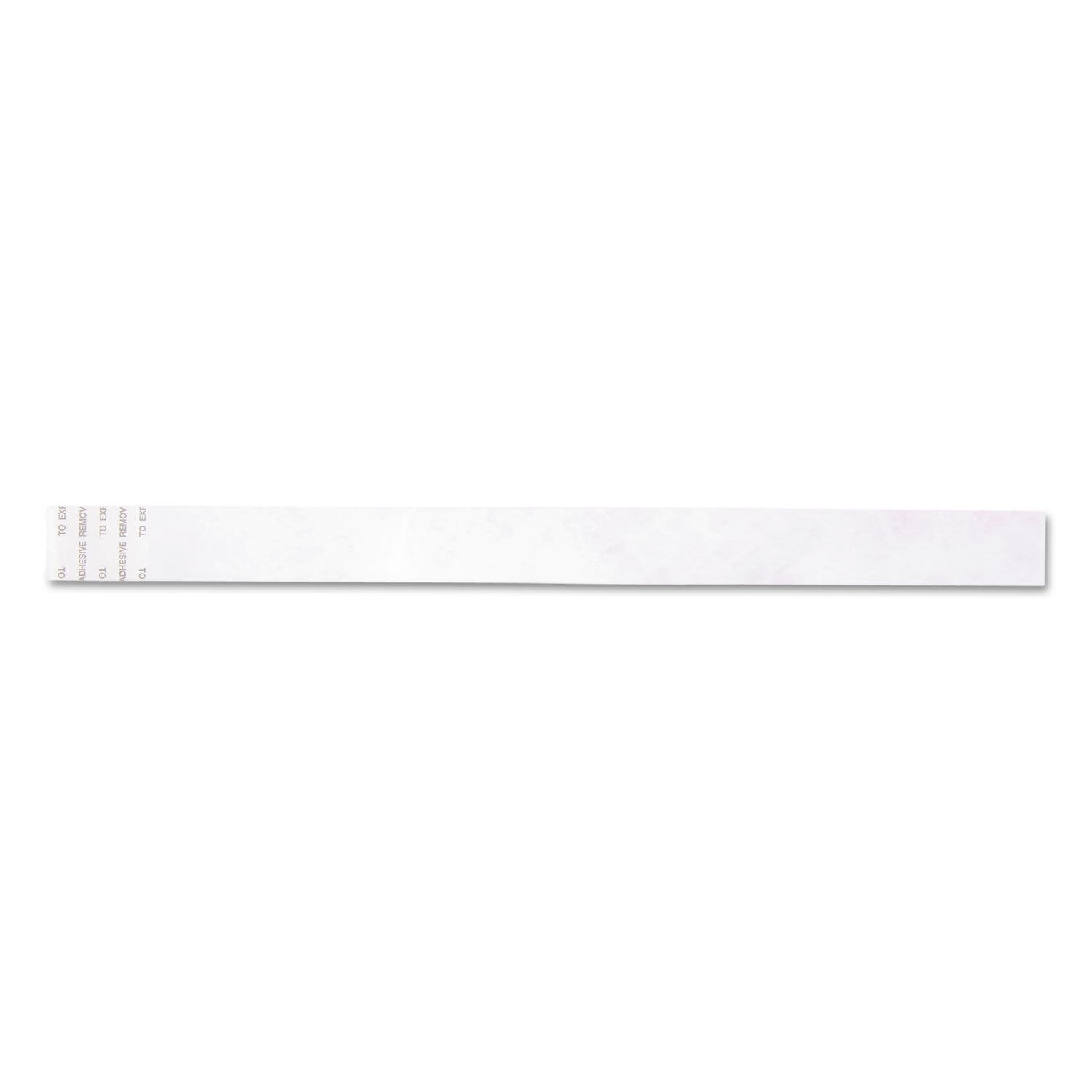 Sequentially Numbered Security Wristbands, 3/4", Red, Pack of 100