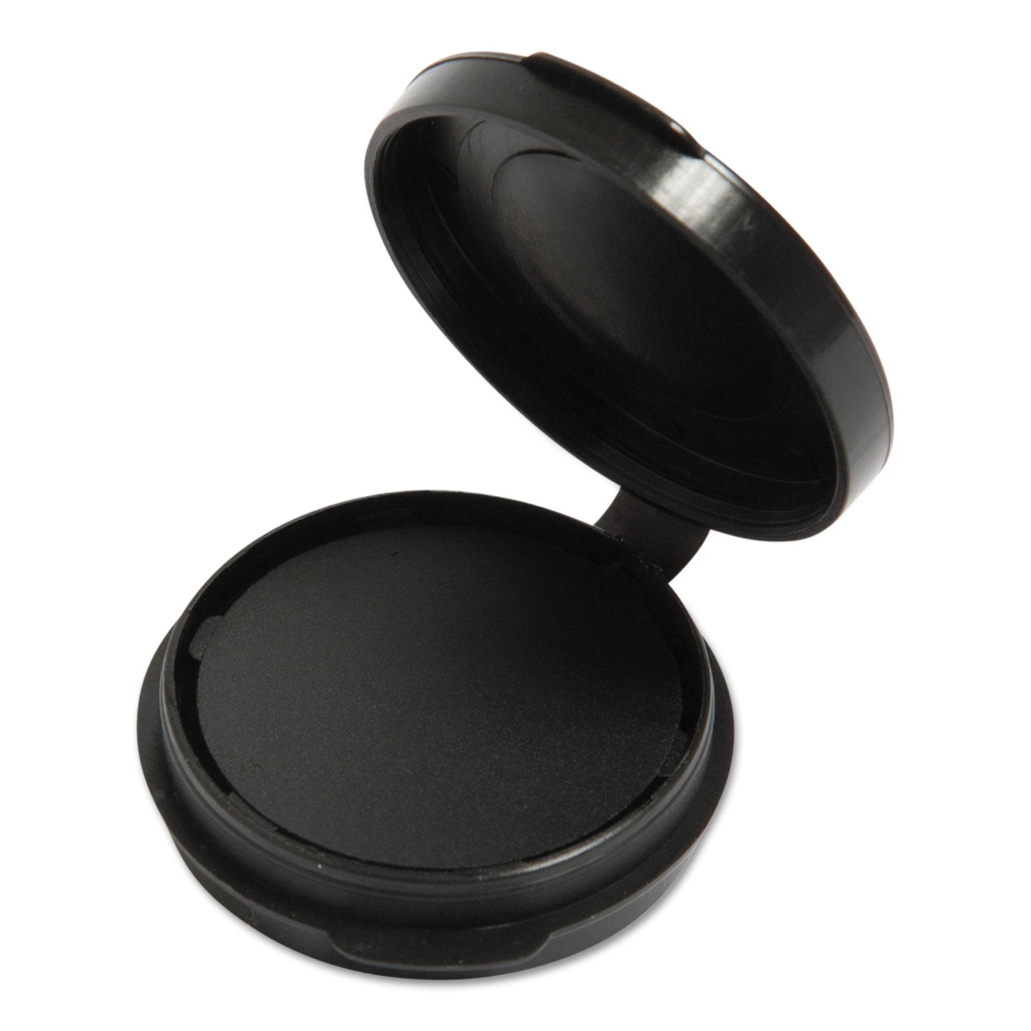 Inkless Fingerprint Pad with Adhesive, Black