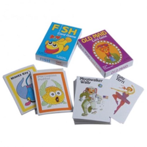 Constructive Playthings  Board Games  - Card Games - Set of 12