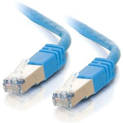 5' Shielded CAT5E Patch Blue