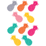 Teacher Created Resources Tropical Punch Pineapples Accents 30/Pack (TCR2156)