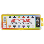 Sargent Art Semi-Moist Watercolor Set, 16-Colors
