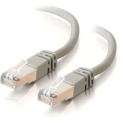 27270 50ft SHIELDED CAT 5E MOLDED PATCH CABLE GREY
