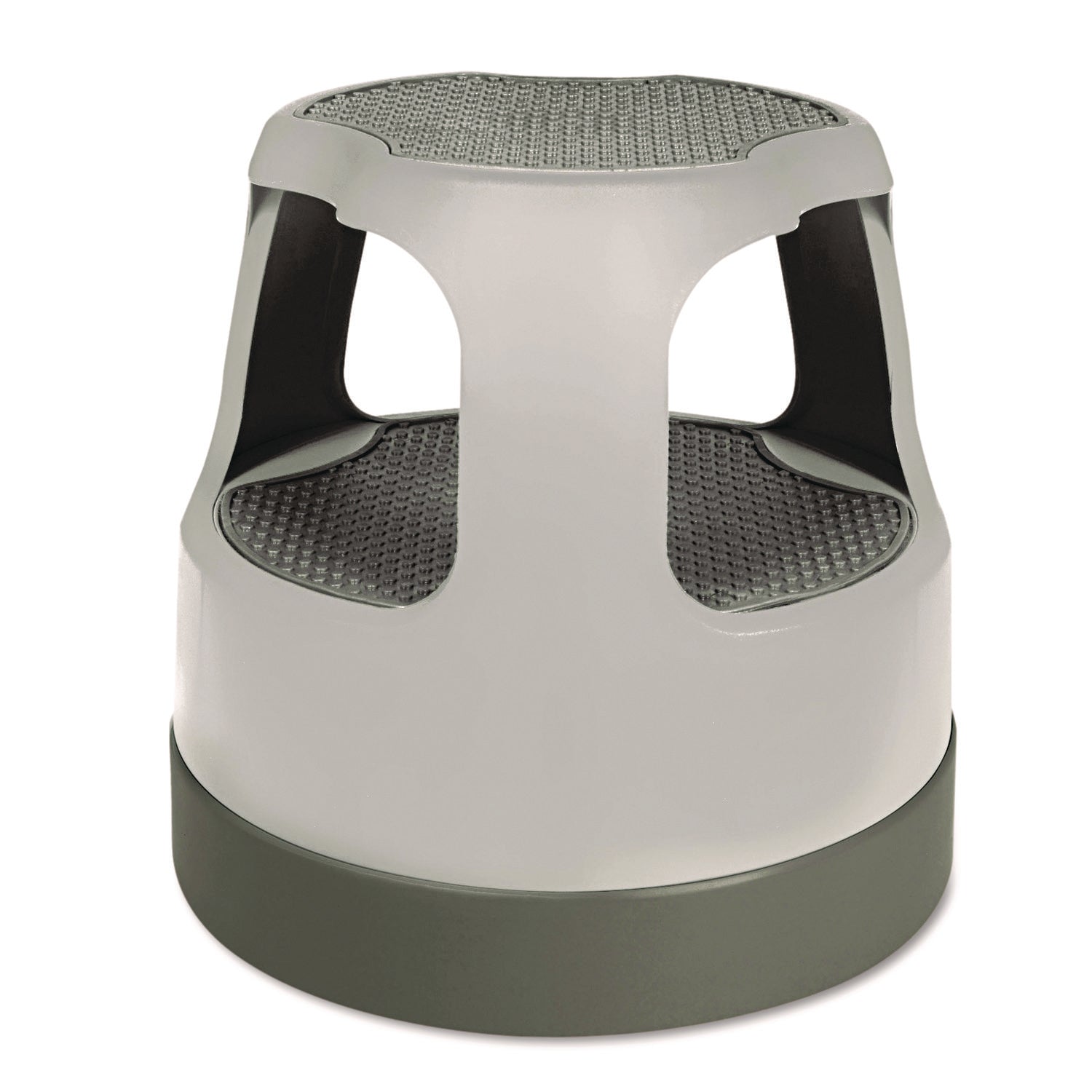 Cramer Scooter Stool - 300 lb Load Capacity - 15.4" Width x 15.4" Depth x 15" Height - Gray