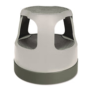Cramer Scooter Stool - 300 lb Load Capacity - 15.4" Width x 15.4" Depth x 15" Height - Gray