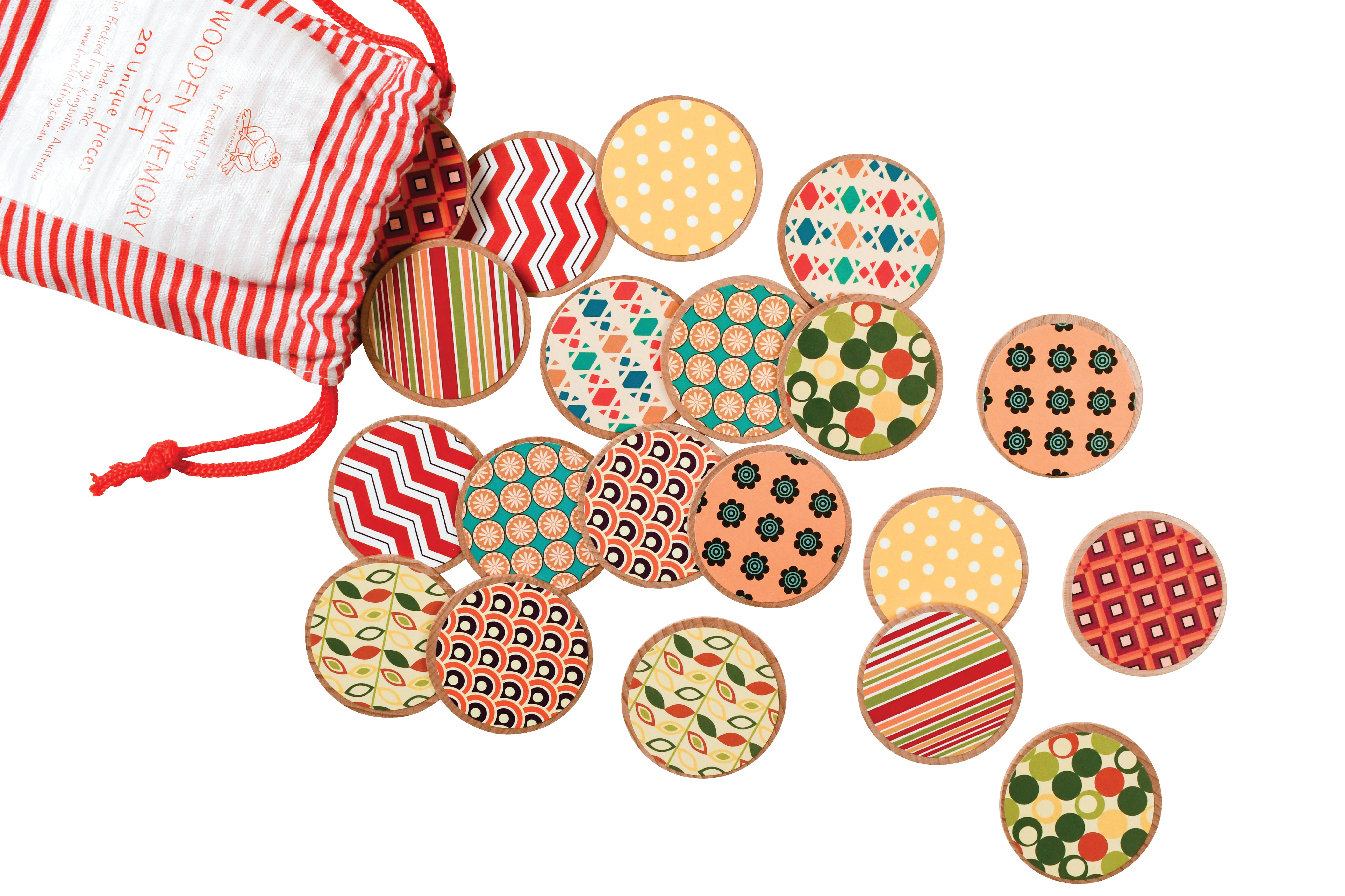 Matching Pairs - Retro Memory Set - Set of 20