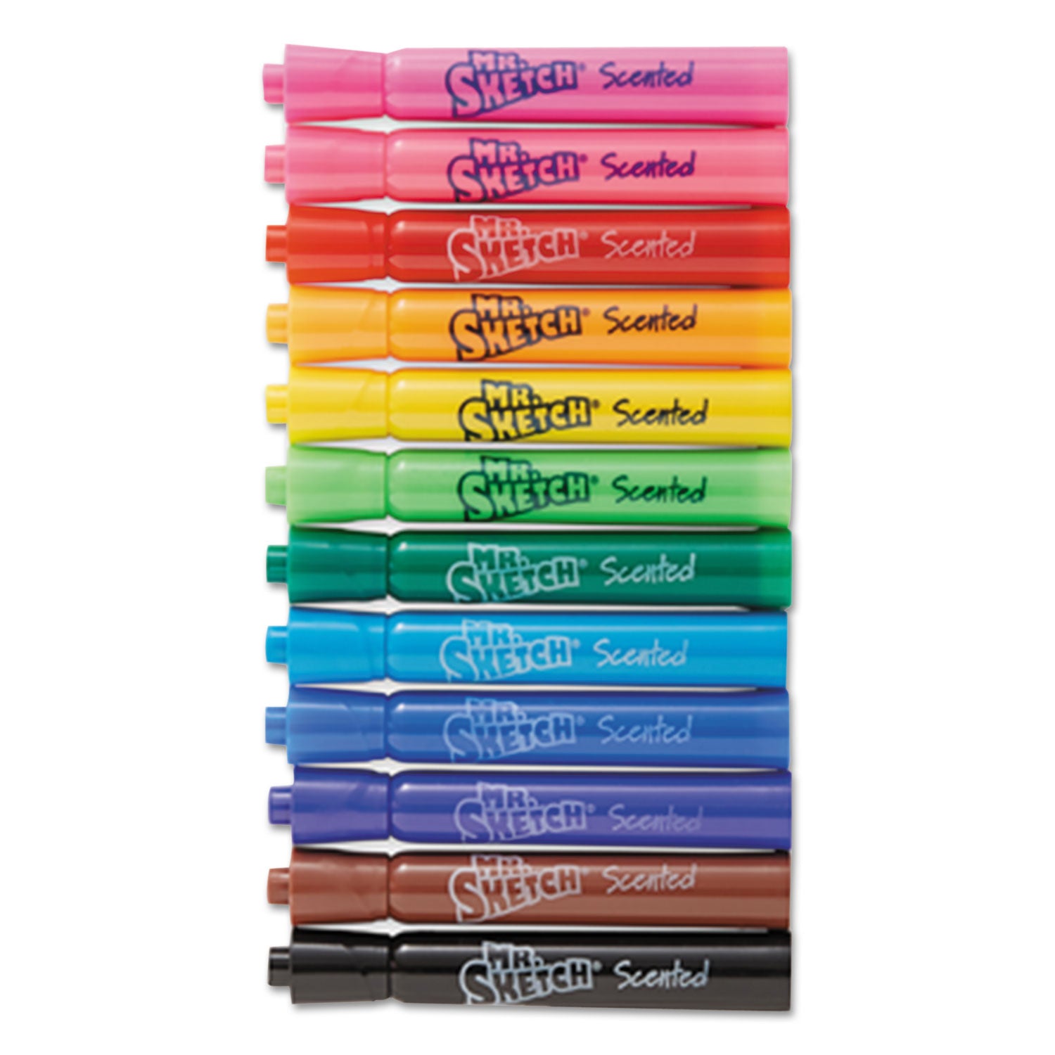 Scented Chisel Tip Markers, 12 Colors, 192 Count