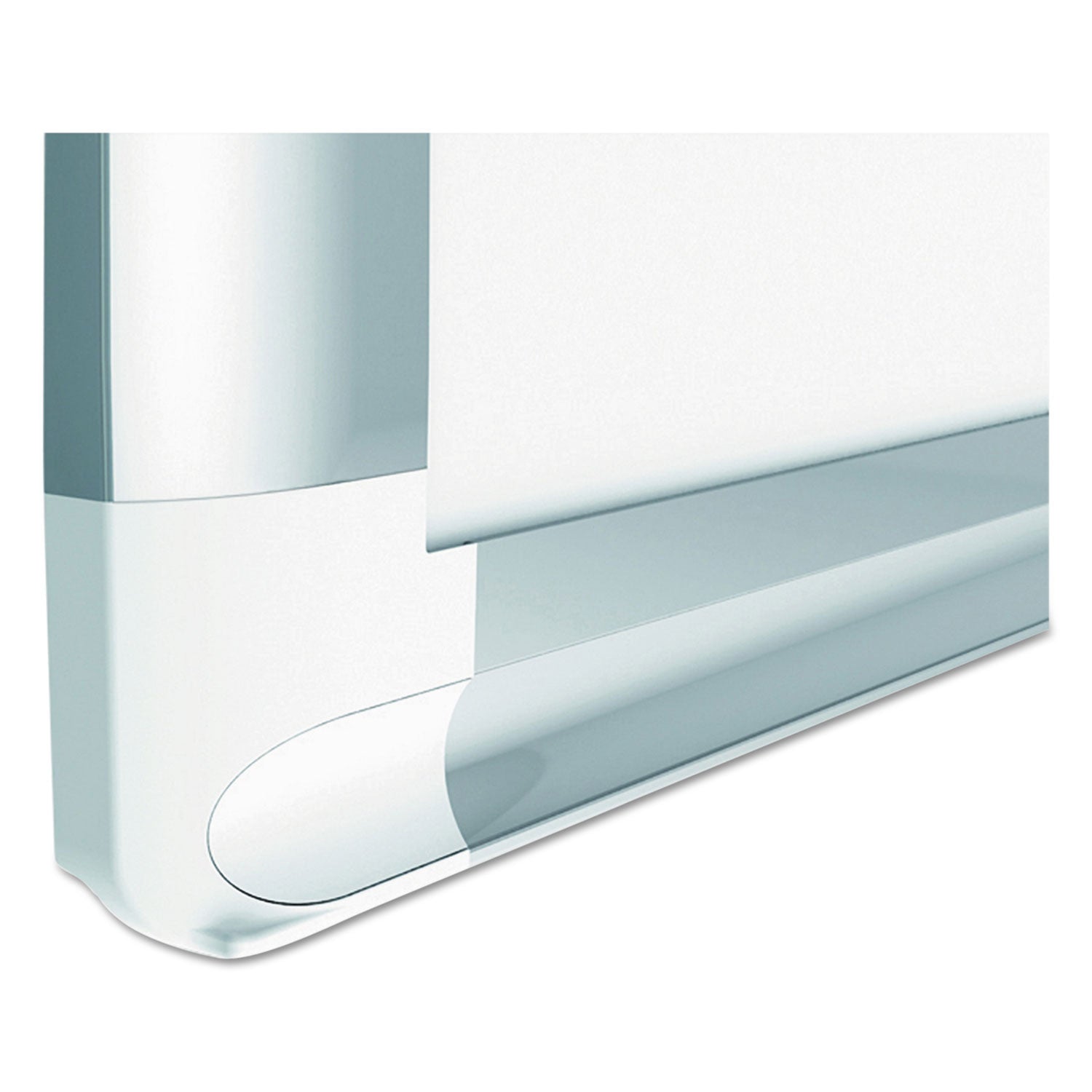 Gridded Magnetic Porcelain Dry Erase Project Planning Board, 1" x 2" Cells, 72" x 48", White Surface, Satin Aluminum Frame