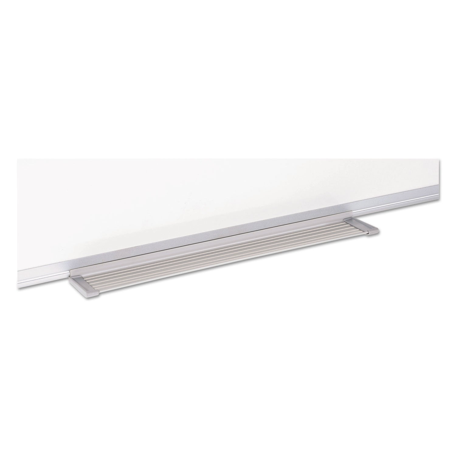 Earth Silver Easy Clean Magnetic Dry Erase Boards, 96" x 48", White Surface, Satin Aluminum Frame