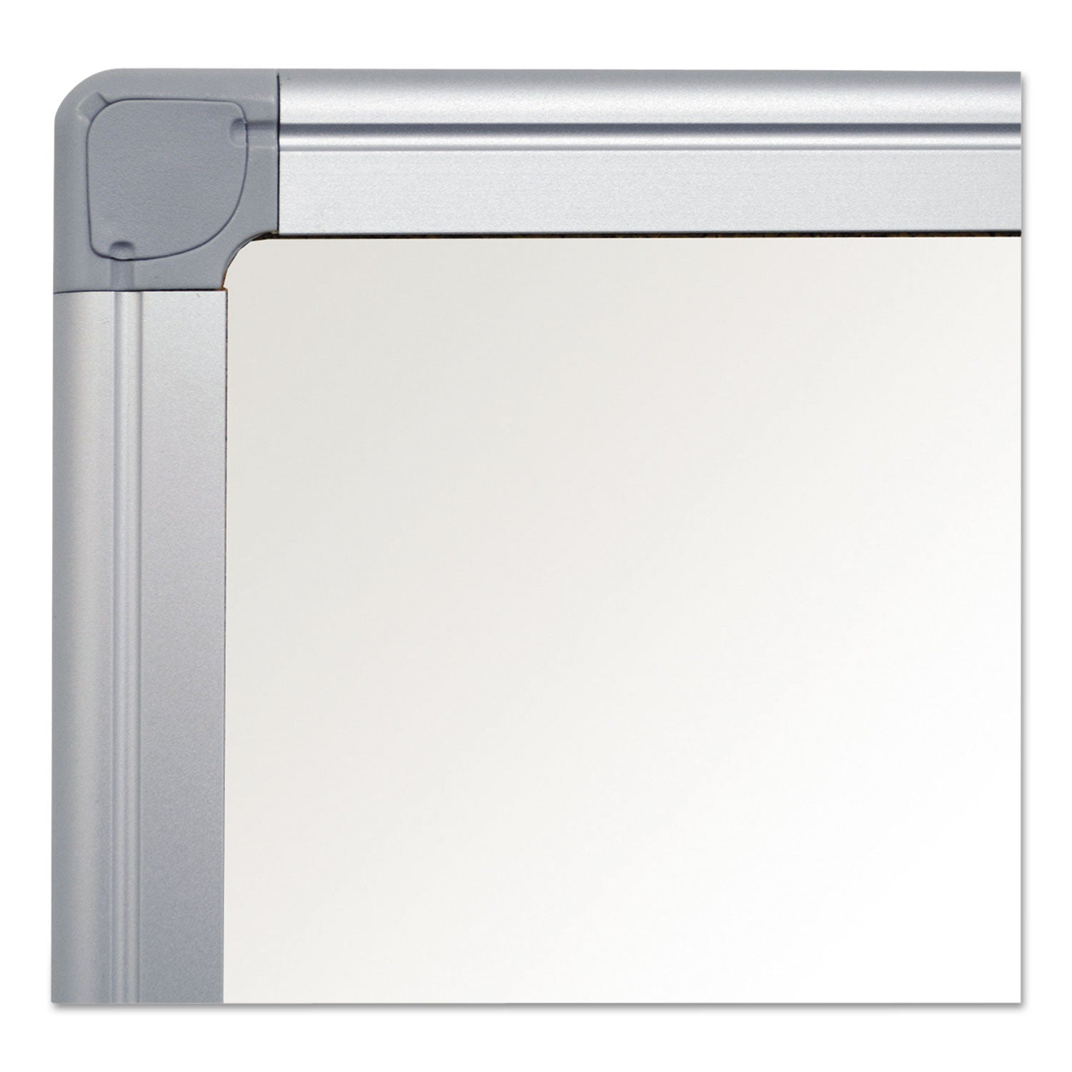 Earth Silver Easy Clean Magnetic Dry Erase Boards, 96" x 48", White Surface, Satin Aluminum Frame