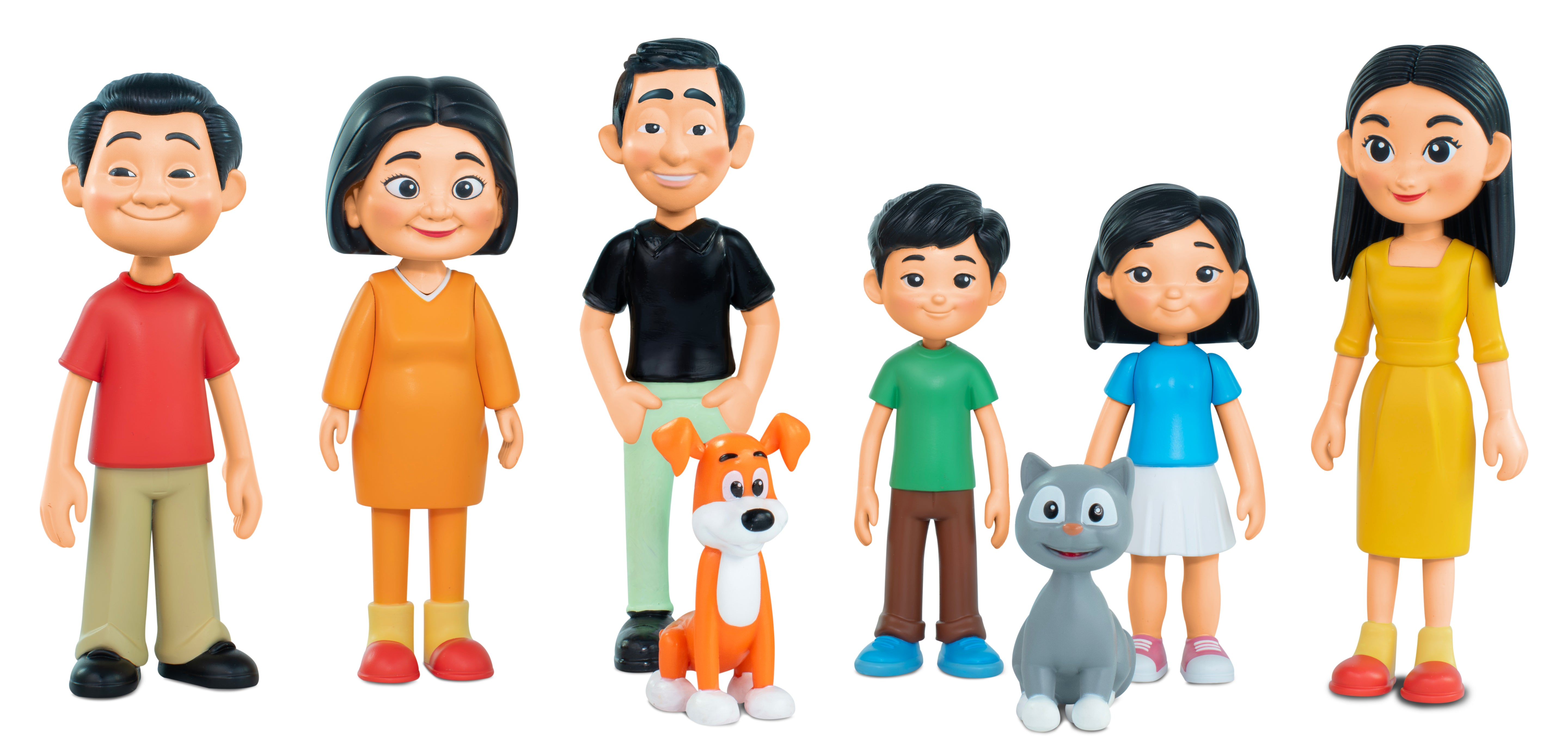 Medium-toned skin family