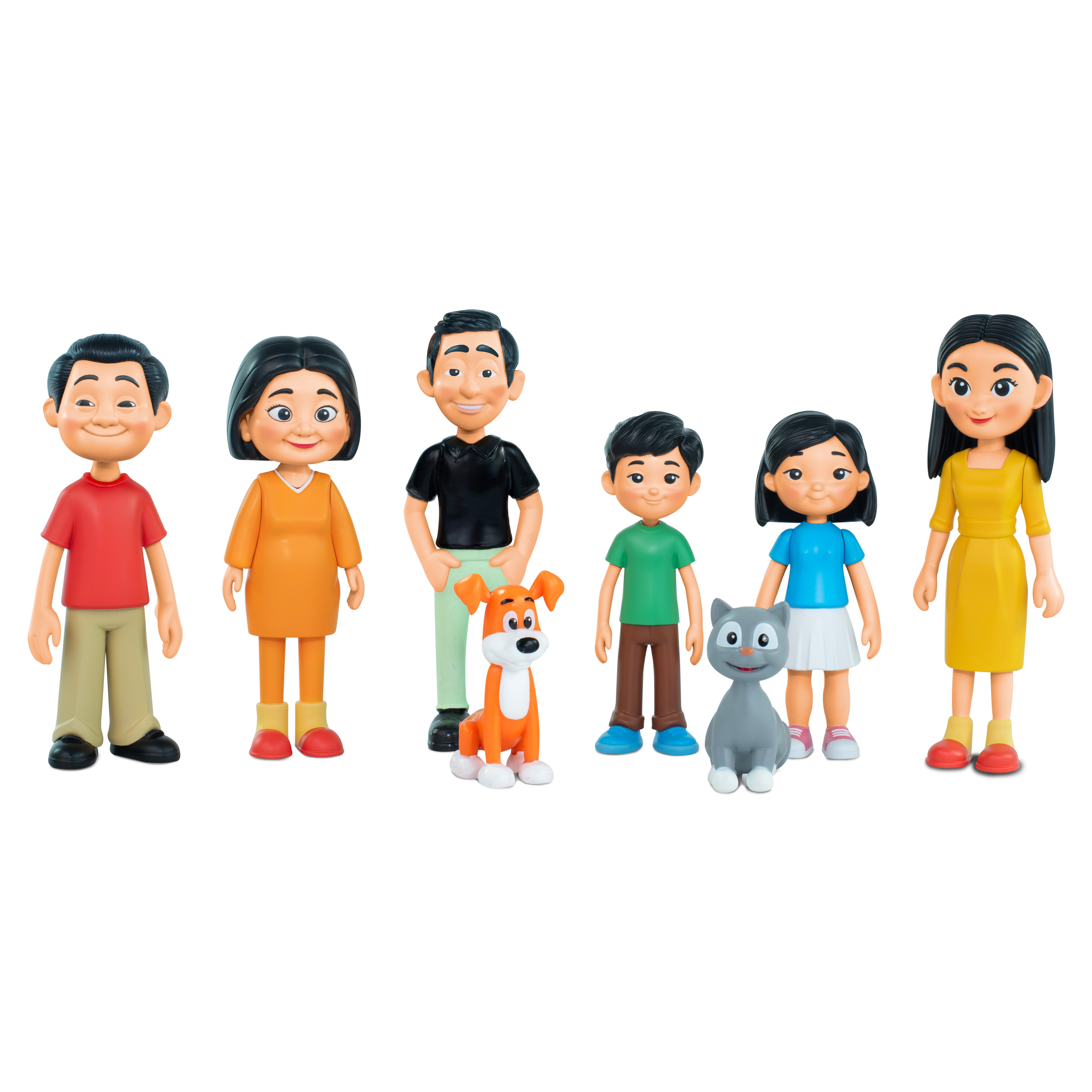 Medium-toned skin family
