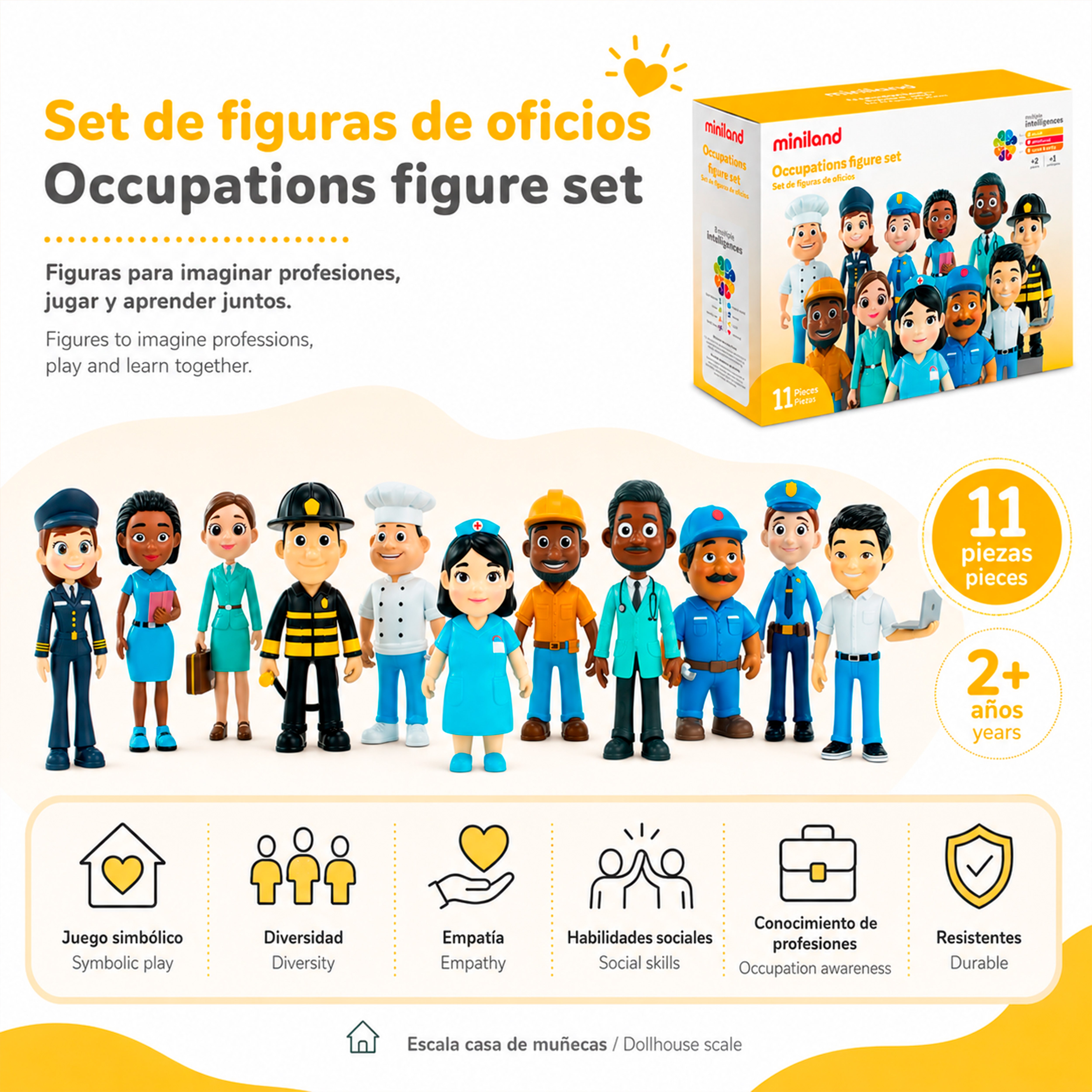 Occupations figure set