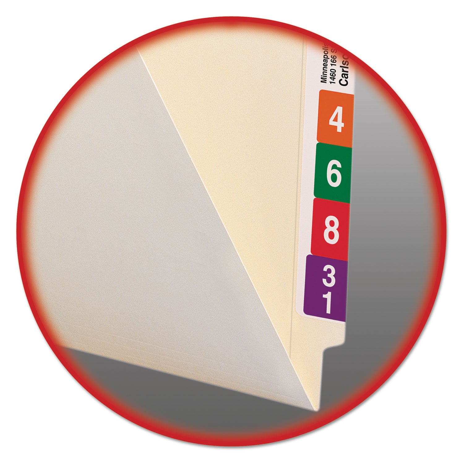 Smead Straight Tab Cut Letter Recycled File Pocket - 8 1/2" x 11" - 1 Pocket(s) - 11 pt. - 2 Plys - Manila - Heavyweight Cover, Embossed - 10% Recycled - 50 / Box