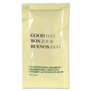 Conditioning Shampoo, Fresh Scent, 0.25 oz, 500/Carton