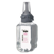 23.67 fl oz - Push Pump Dispenser - Hand, Skin - Moisturizing - Clear - Fragrance-free, Dye-free, Bio-based, Rich Lather - 4 / Carton
