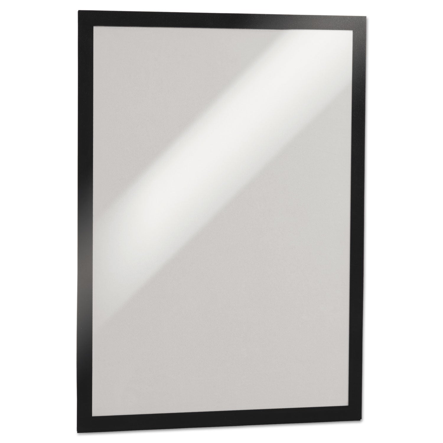 11" x 17" Frame Size - Rectangle - Horizontal, Vertical - Self-adhesive, Magnetic, Dual-sided, Sturdy - Black - 2 / Pack