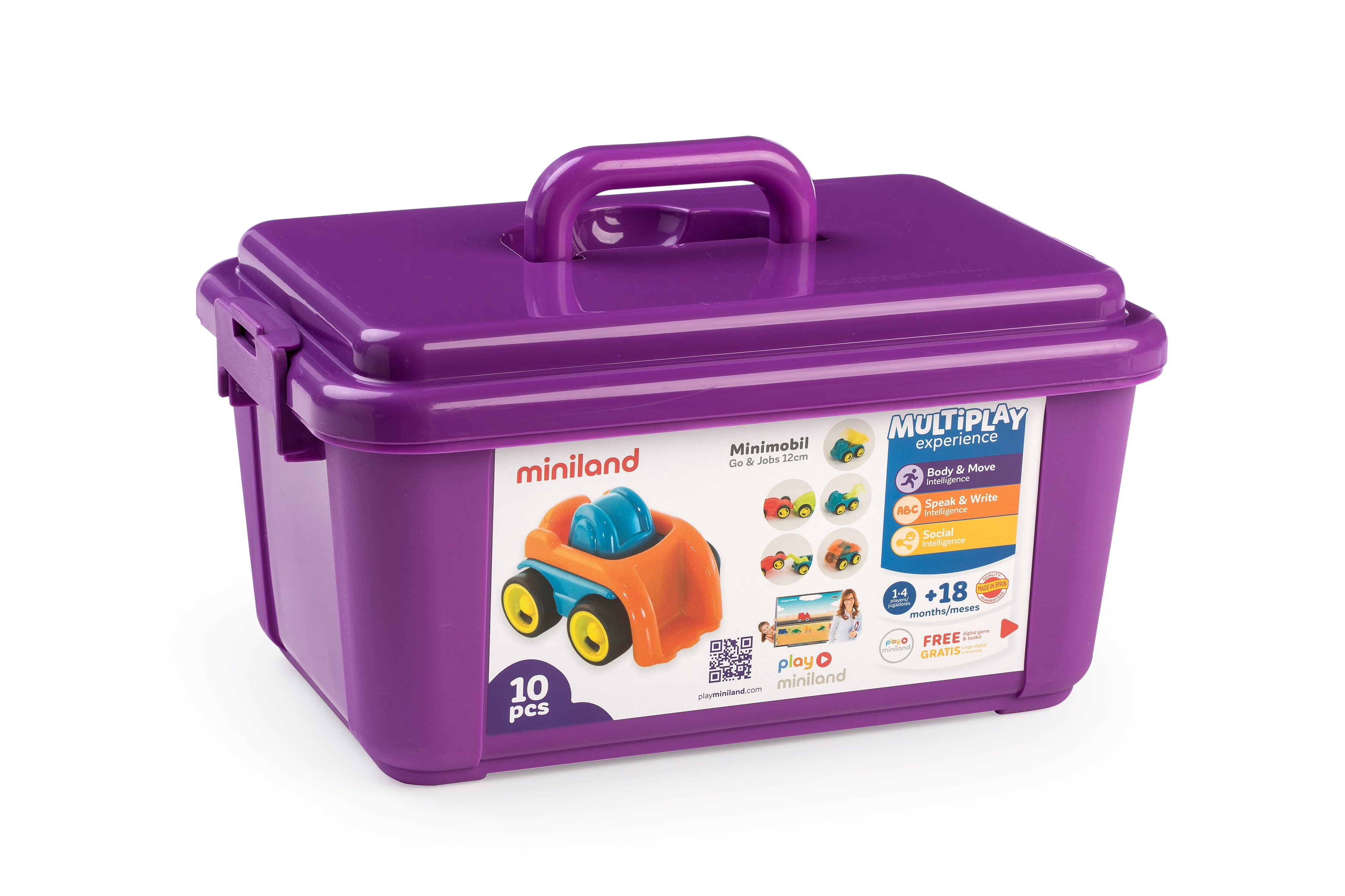Minimobil: Go & Jobs 4¼" (10 pieces)