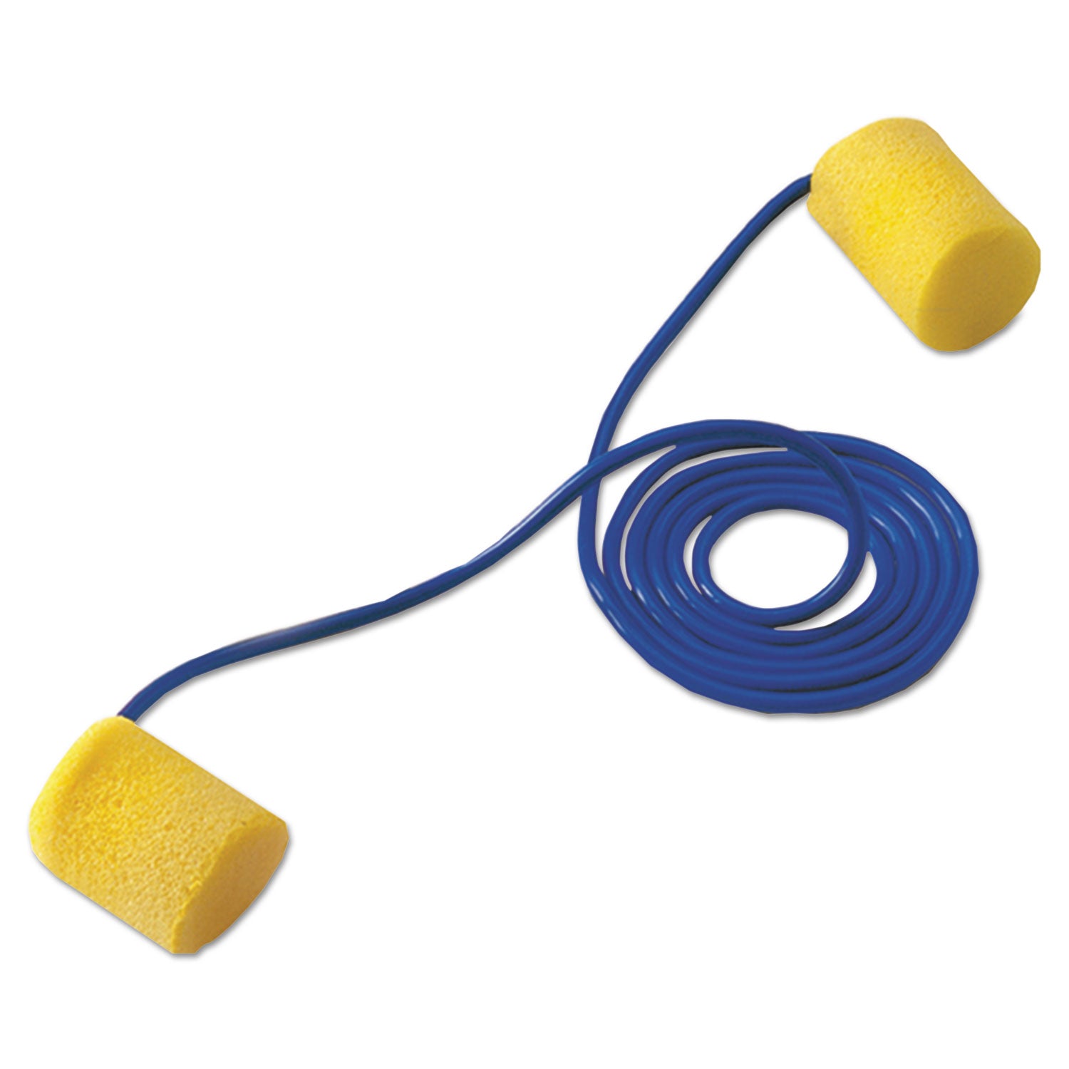 Noise Protection - Foam - Yellow - Moisture Resistant, Corded - 2/Pair - 200 / Box