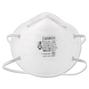 Standard - Allergen, Dust Protection - White - Lightweight, Disposable, Adjustable Nose Clip, Comfortable - 20 / Box