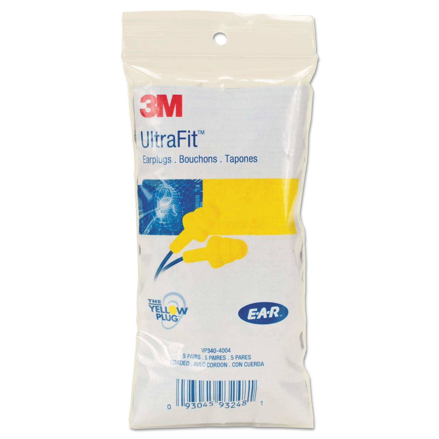 Noise, Blast Protection - Polymer - Yellow - Comfortable, Washable, Dielectric, Disposable - 100 / Box