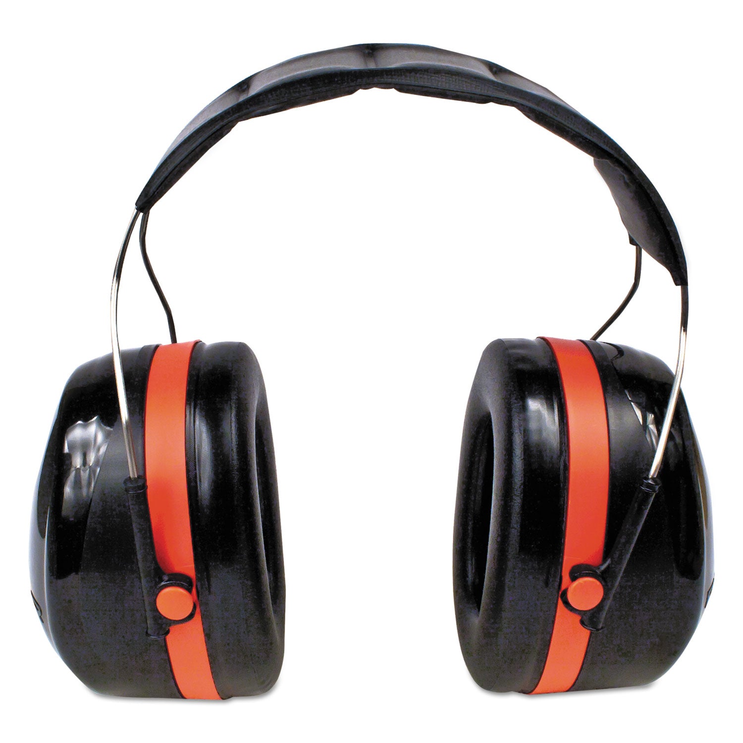 Noise, Noise Reduction Rating Protection - Foam, Acrylonitrile Butadiene Styrene (ABS), Plastic, Plastic - Black, Red - Foldable, Comfortable, Lightweight, Low Linting - 1 Each