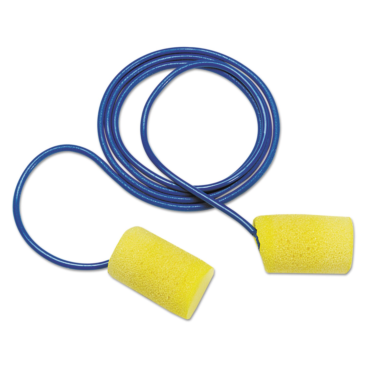 Noise Protection - Foam - Yellow - Moisture Resistant, Corded - 2/Pair - 200 / Box