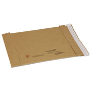 Jiffy Mailer Padded Self-seal Mailers, #0, 6" x 10", Natural Kraft Fiber, Self-sealing Closure, 250 per Carton