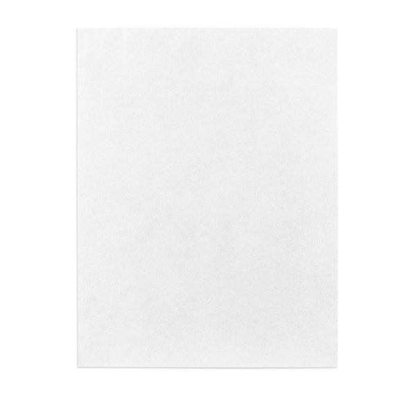 Velour Paper Self Adhesive - 5 sheets 8.5"x11", White